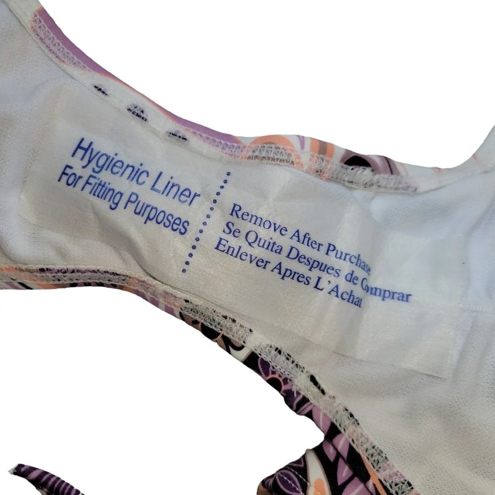 Salt + Cove NWT Junior's Purple Paisley Hipster Bikini Bottoms Size L